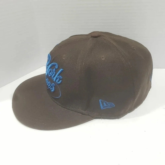 New York Yankees,New Era 59 Fifty Brown/Blue Mens Fitted Ball Cap.7 5/8 60.6 cm. - Picture 3 of 5